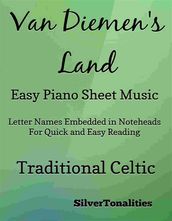 Van Diemens Land Easy Piano Sheet Music