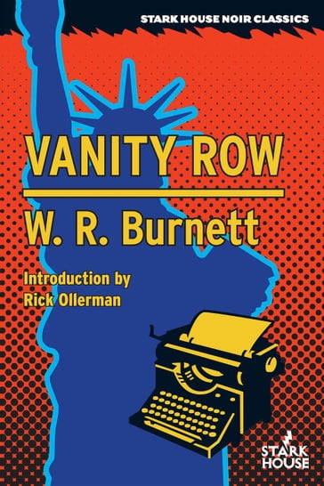 Vanity Row - W. R. Burnett