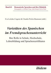 Varietäten des Spanischen im Fremdsprachenunterricht