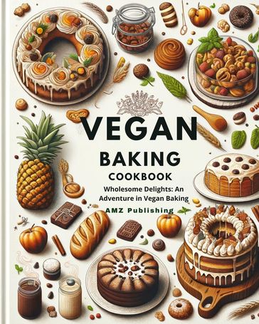 Vegan Baking Cookbook : Wholesome Delights: An Adventure in Vegan Baking - AMZ Publishing