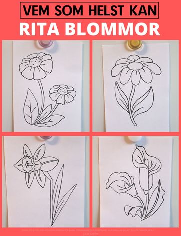 Vem som helst kan rita blommor - Julia Smith