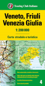 Veneto, Friuli Venezia Giulia 1:200.000