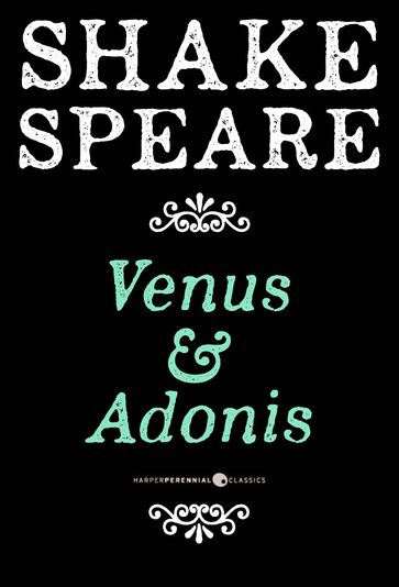 Venus And Adonis - William Shakespeare