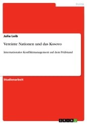 Vereinte Nationen und das Kosovo