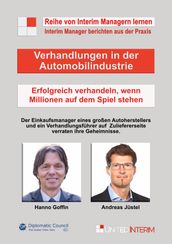 Verhandlungen in der Automobilindustrie