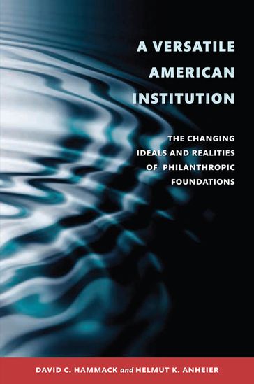 A Versatile American Institution - David C. Hammack - Helmut K. Anheier