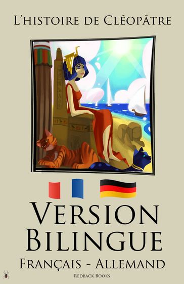 Version Bilingue - L'histoire de Cléopâtre (Français - Allemand) - Redback Books