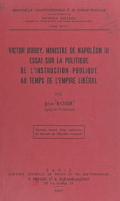 Victor Duruy, ministre de Napoléon III