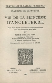 Vie de la princesse d Angleterre