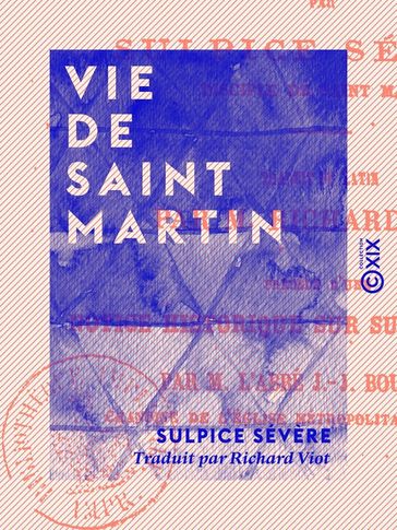 Vie de saint Martin - Sulpice Sévère