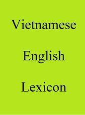 Vietnamese English Lexicon