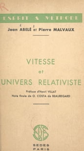 Vitesse et univers relativiste