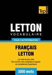 Vocabulaire Français-Letton pour l