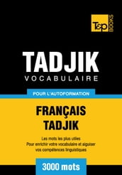 Vocabulaire français-tadjik pour l