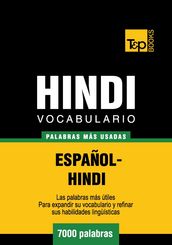 Vocabulario Español-Hindi - 7000 palabras más usadas