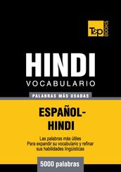 Vocabulario Español-Hindi - 5000 palabras más usadas