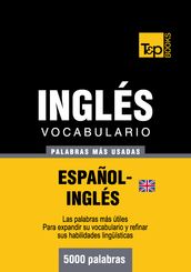 Vocabulario Español-Inglés británico - 5000 palabras más usadas