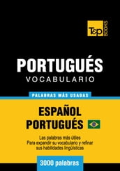 Vocabulario Español-Portugués Brasilero - 3000 palabras más usadas