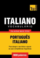 Vocabulário Português-Italiano - 9000 palavras mais úteis