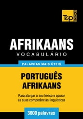 Vocabulário Português-Afrikaans - 3000 palavras mais úteis