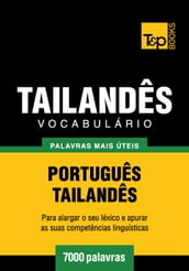 Vocabulário Português-Tailandês - 7000 palavras mais úteis