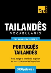 Vocabulário Português-Tailandês - 3000 palavras mais úteis