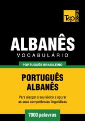 Vocabulário Português Brasileiro-Albanês - 7000 palavras