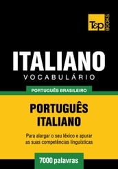 Vocabulário Português Brasileiro-Italiano - 7000 palavras