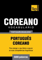 Vocabulário Português Brasileiro-Coreano - 5000 palavras