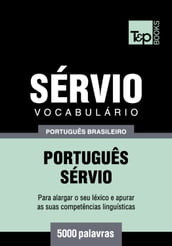 Vocabulário Português Brasileiro-Sérvio - 5000 palavras