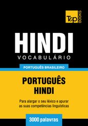 Vocabulário Português Brasileiro-Hindi - 3000 palavras