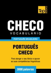 Vocabulário Português Brasileiro-Checo - 3000 palavras
