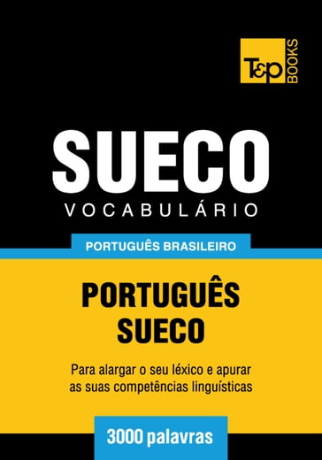 Vocabulário Português Brasileiro-Sueco - 3000 palavras - Andrey Taranov