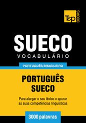 Vocabulário Português Brasileiro-Sueco - 3000 palavras