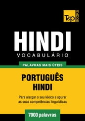 Vocabulário Português-Hindi - 7000 palavras mais úteis