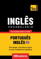 Vocabulário Português-Inglês britânico - 9000 palavras mais úteis