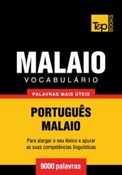 Vocabulário Português-Malaio - 9000 palavras mais úteis