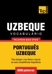 Vocabulário Português-Uzbeque - 9000 palavras mais úteis