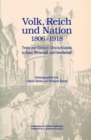 Volk, Reich und Nation 1806-1918 - Collectif