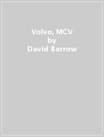 Volvo, MCV - David Barrow