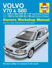 Volvo V70 / S80 Petrol & Diesel (98 - 07) Haynes Repair Manual