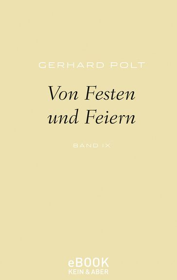 Von Festen und Feiern - GERHARD POLT