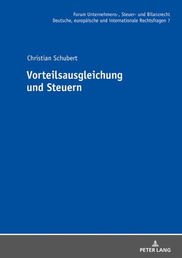 Vorteilsausgleichung und Steuern - Christian Schubert