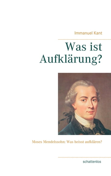 Was ist Aufklärung? - Immanuel Kant