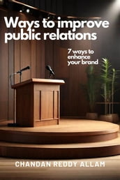 Ways to improve public relations