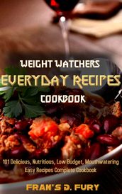 Weight Watcher Everyday Recipes Cookbook