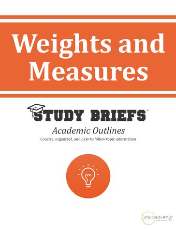 Weights and Measures - LLC Little Green Apples Publishing