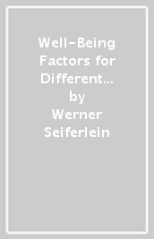 Well-Being Factors for Different Industries