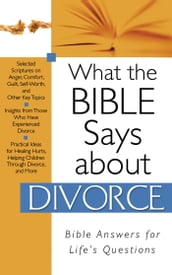 What The Bible Says About Divorce