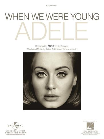 When We Were Young - Easy Piano Sheet Music - Adele